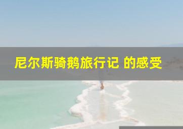 尼尔斯骑鹅旅行记 的感受